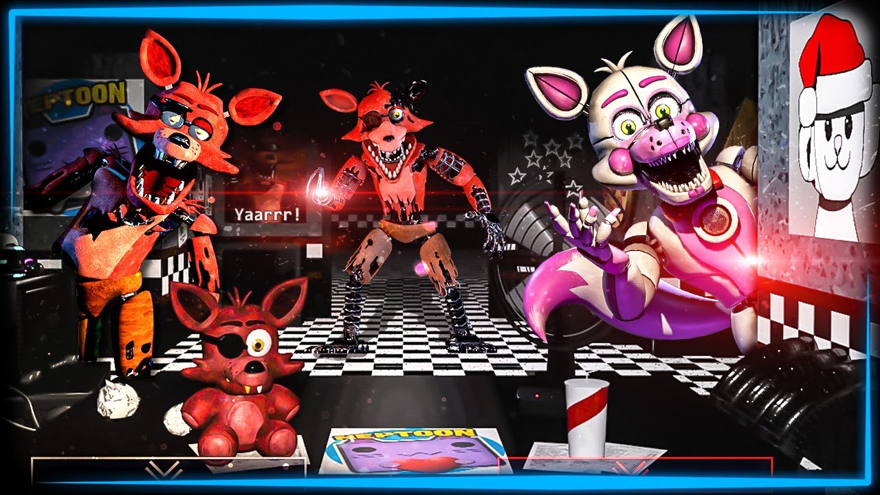 ЭТИ ФОКСЯНЫ ТОЛПОЙ НАПАЛИ НА НЕПТУНА! ✅ FNAF One Night at Foxy