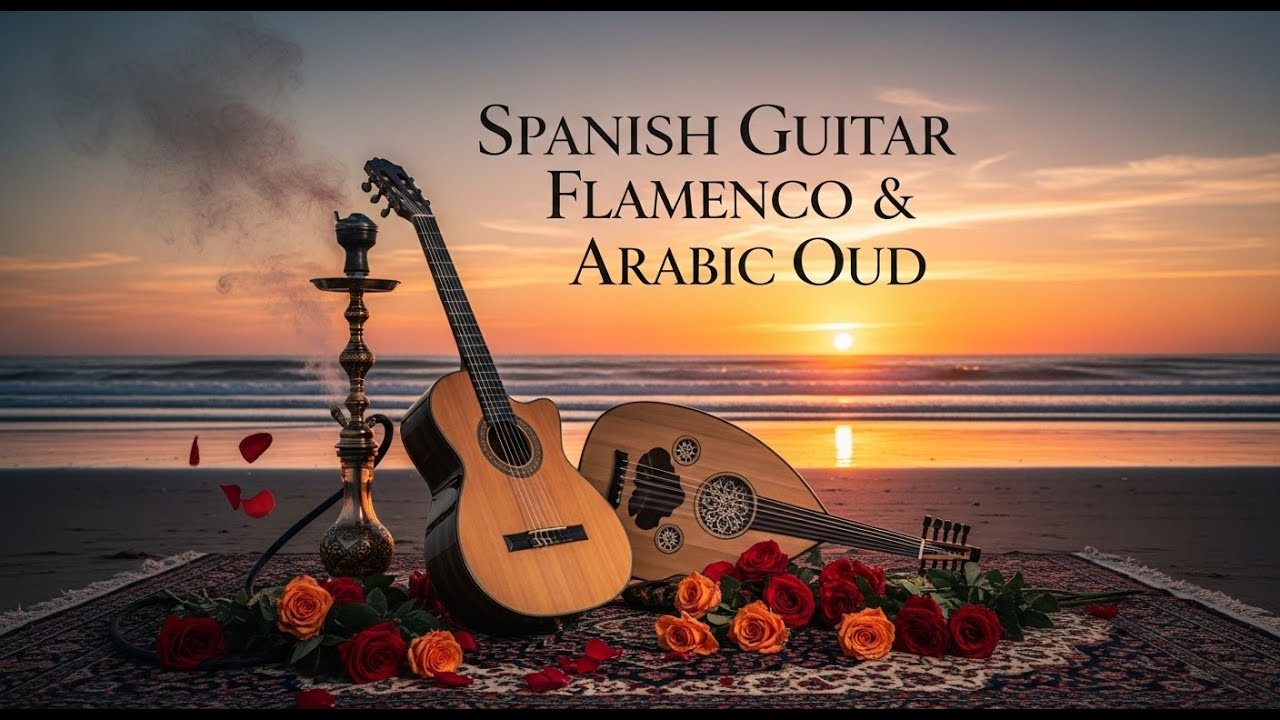 🎶 Beautiful Flamenco Guitar & Oud Melody 🎸 | Spanish–Arabic Fusion Music for Chill, Sleep & Mind R