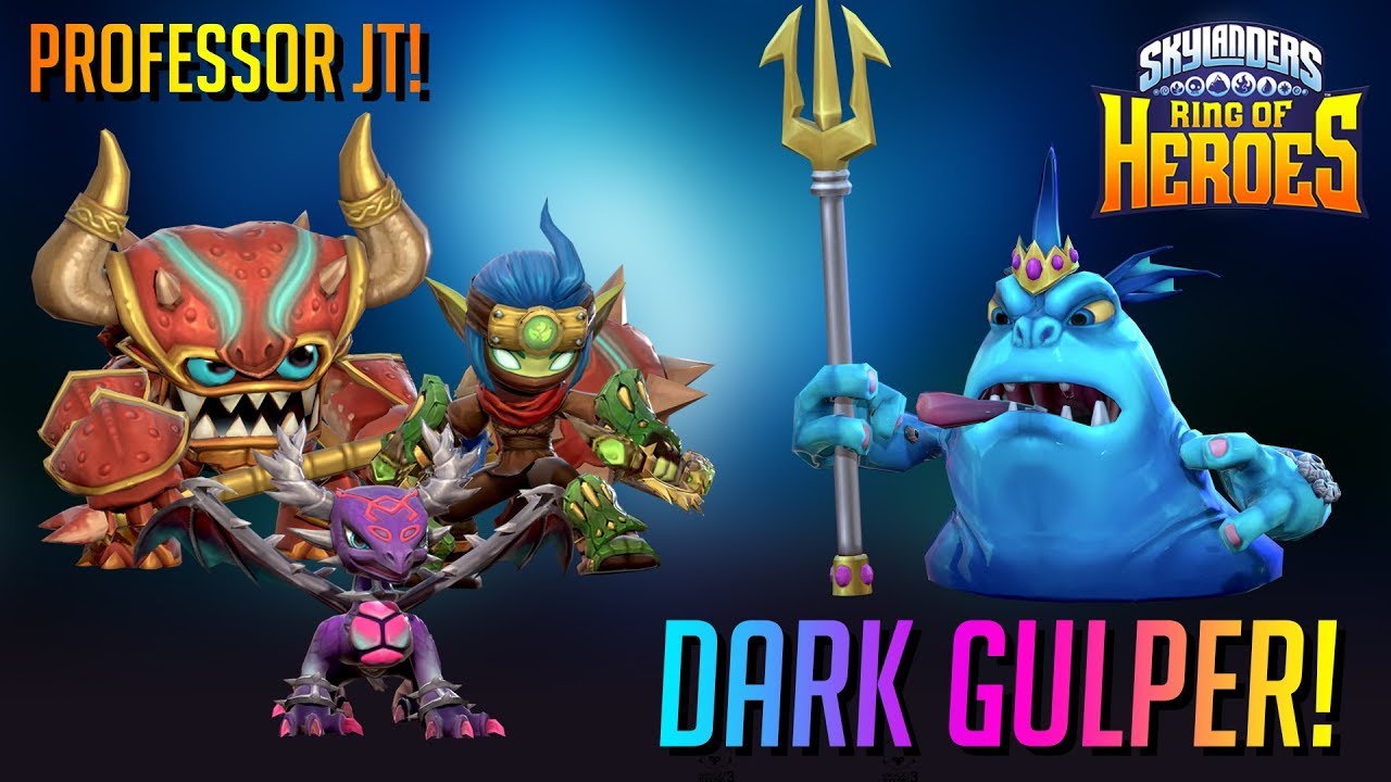 Dark Gulper Guild Invasion 100k+ Damage Skylanders RoH