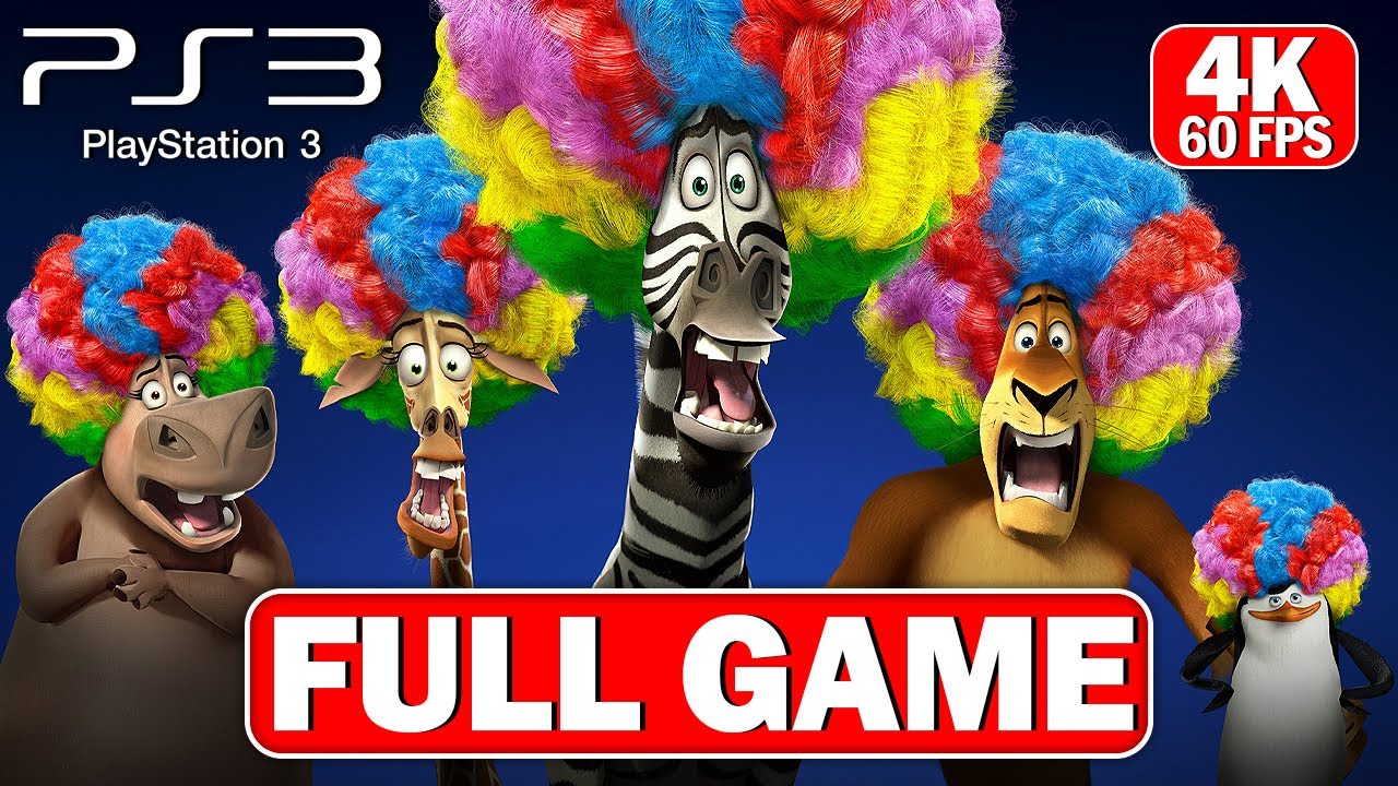 Madagascar 3: The Video Game - Gameplay Walkthrough Full Game | 4K 60FPS