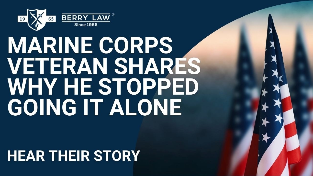 Marine Corps Veteran Shares Why He Stopped Going It Alone