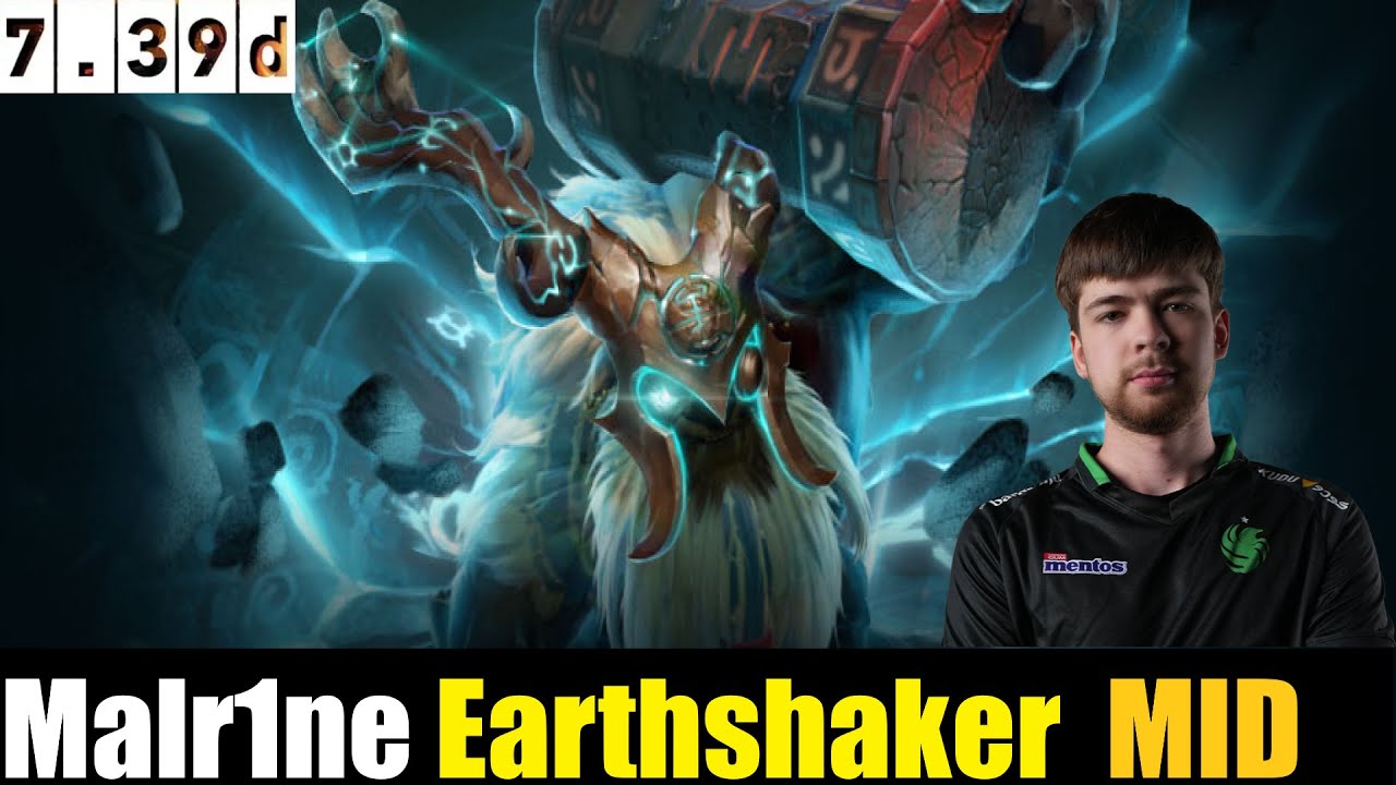 Malr1ne [Earthshaker] MID 7.39D - DOTA 2 HIGHEST MMR MATCH#dota2   #dota2gameplay