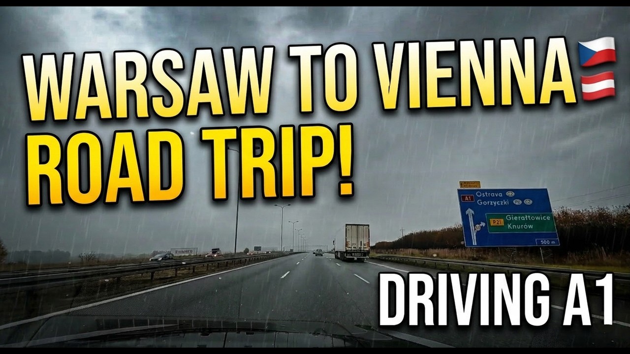 Warsaw to Vienna Road Trip: Driving A1 Poland to Czech Border