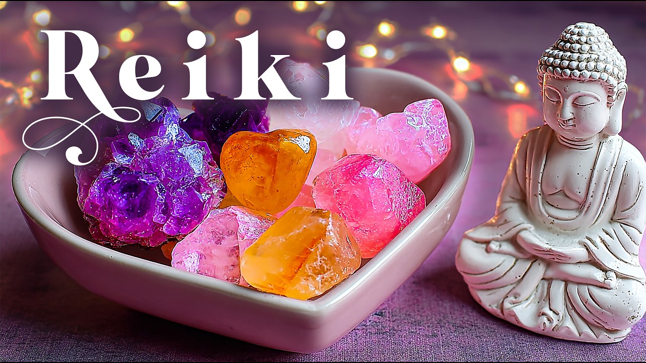 Reiki Music for Deep Energy Alignment with Bell Every 2 Minutes