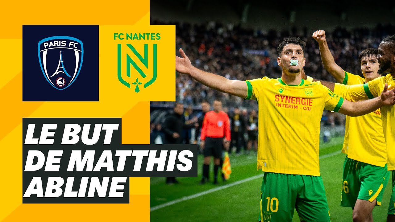 ⚽ Le but (exceptionnel) de Matthis Abline &agrave; Paris  !