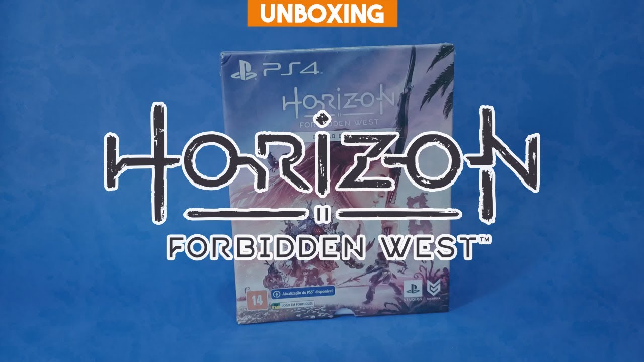 Unboxing - Horizon Forbidden West [Edição Especial] (PlayStation 4)