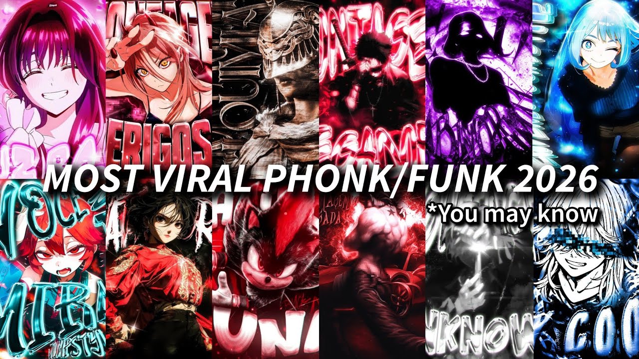 Top 12 Most Viral Phonk/Funk 2026 🎵🔥