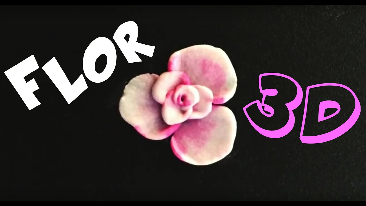 Haz tu propia Flor 3D para UÑAS!