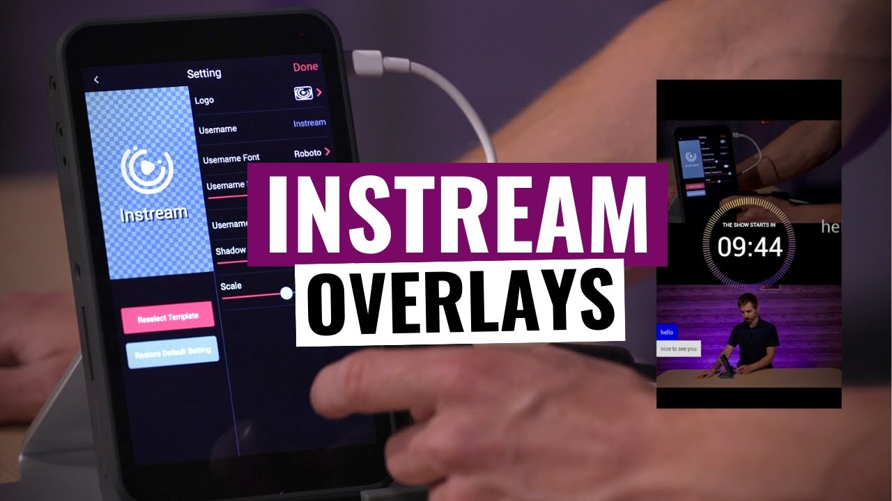Yololiv Instream Overlays