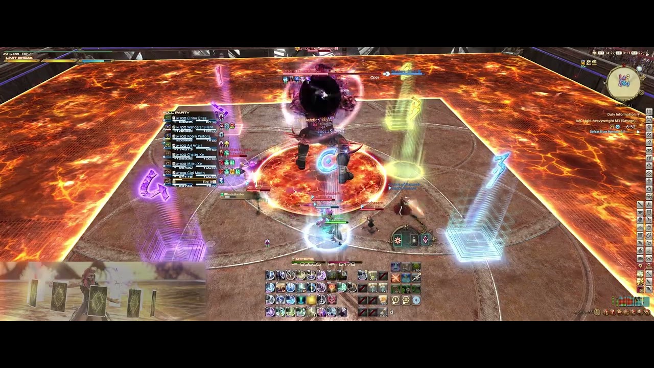AAC Light-heavyweight Tier M3 (Savage) day 4 clear (AST PoV) | FFXIV