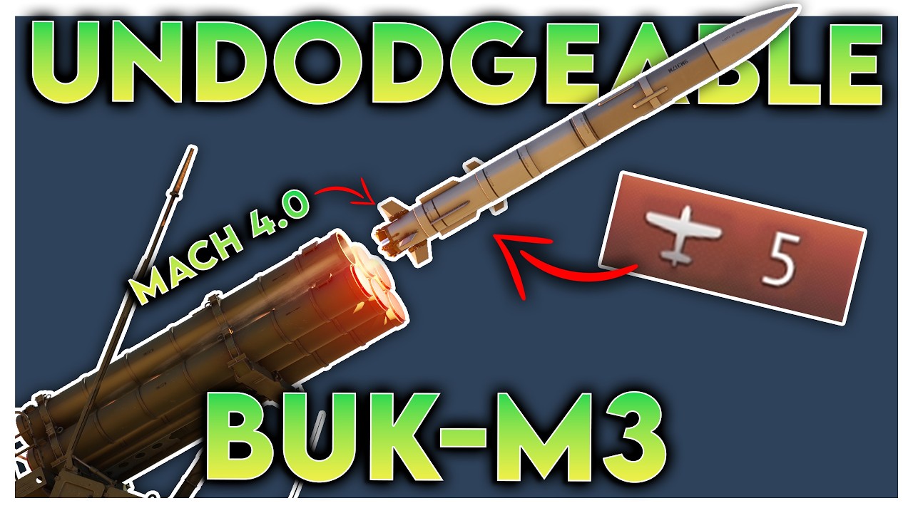 This Missile Is A̶l̶m̶o̶s̶t̶ UNDODGEABLE - Russia's Top Tier SAM System In War Thunder