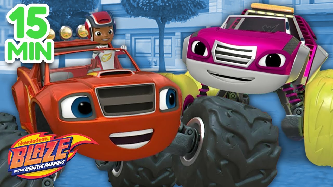 Best Of Blaze & Watts! | Blaze and the Monster Machines