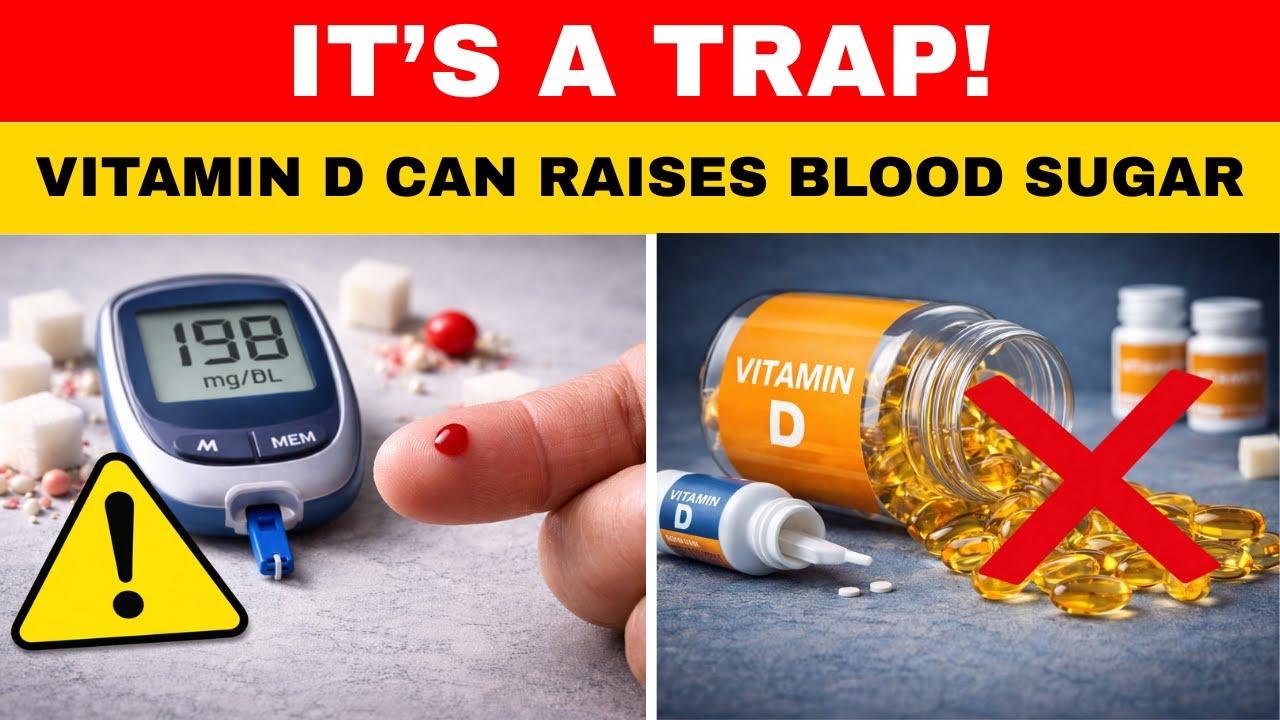 DOCTOR WARNS: Most Seniors Take Vitamin D Incorrectly! (Blood Sugar Impact)