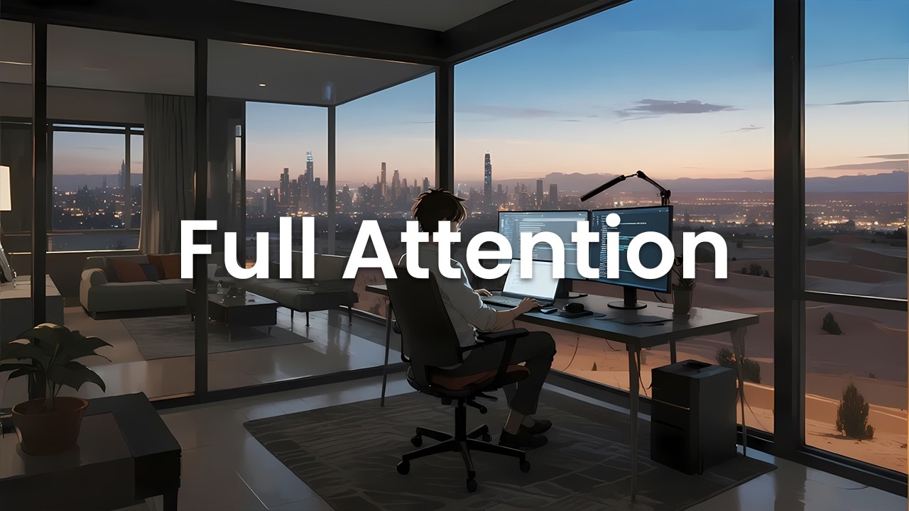 Full Attention - Music for Coding With Maximum Concentration 💻