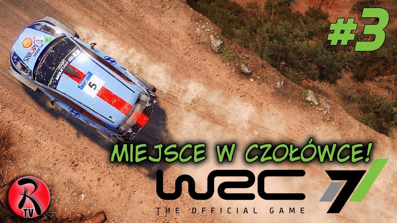 Zagrajmy w WRC 7 PL #3 - Jak nie ciemno to mokro... [PREMIERA][GAMEPLAY PL][60FPS]