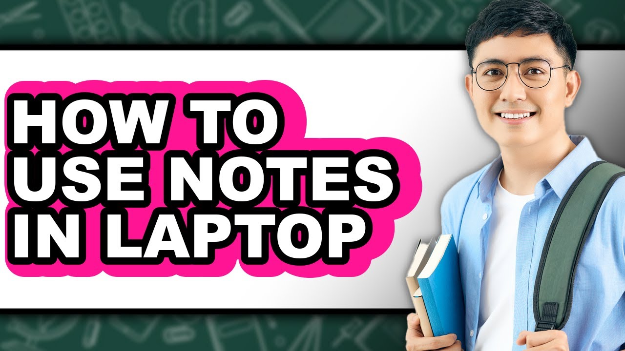 How to Use Notes in Laptop (only Way)