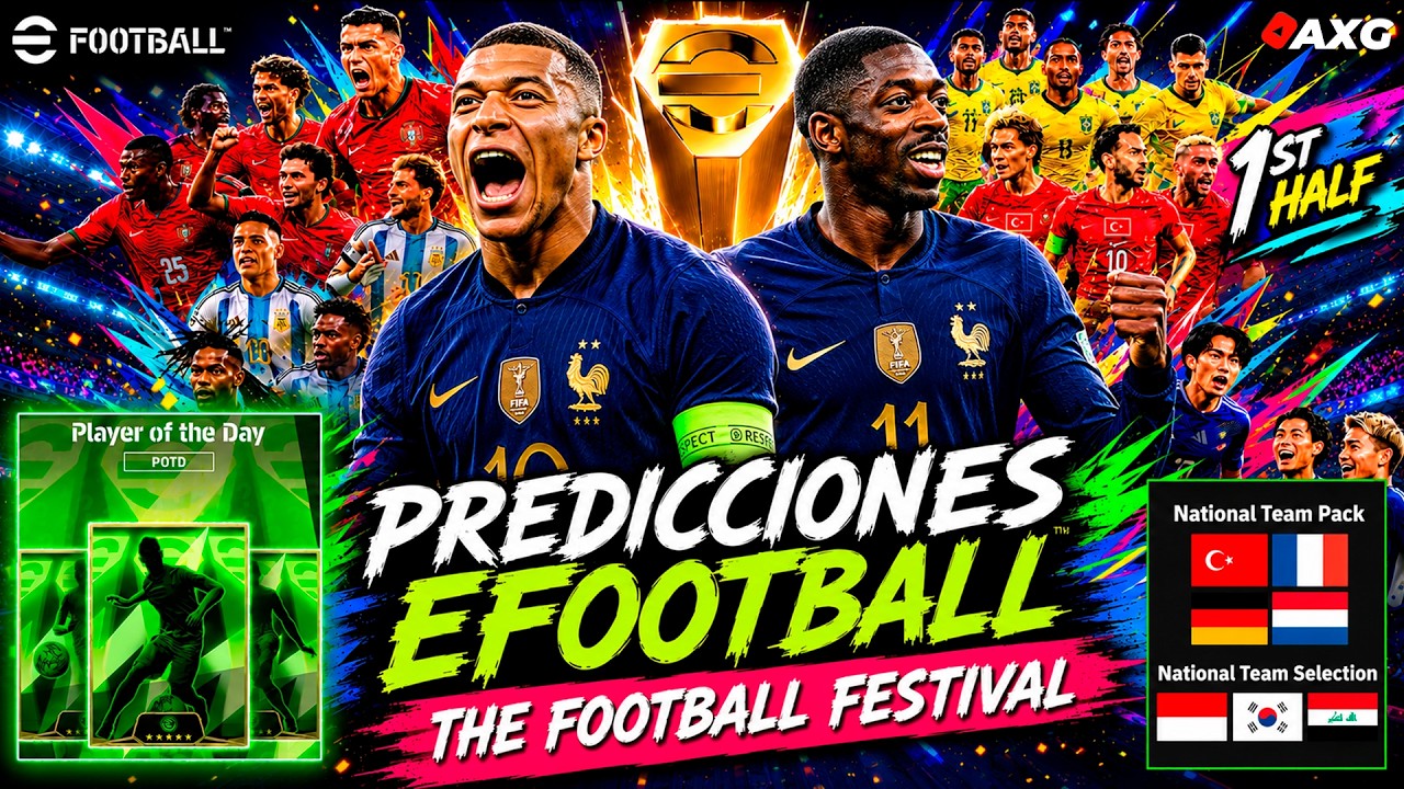 🚨 PREDICCIONES del FOOTBALL FESTIVAL en eFOOTBALL 2026 😱 Packs, Nuevos POTD 🔥 &iquest;TREASURE LINK?