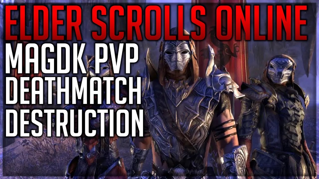 ESO Magicka DK PvP Battlegrounds | Deathmatch Destruction