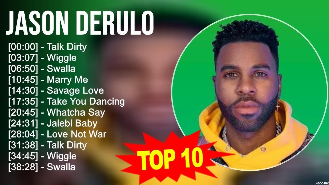 J.a.s.o.n D.e.r.u.l.o Greatest Hits ~ Top 100 Artists To Listen in 2023