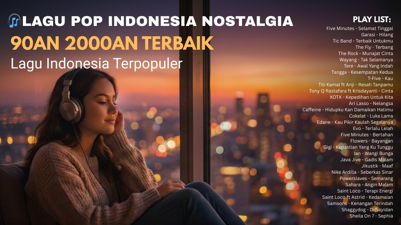 Playlist Lagu Indonesia Nostalgia 90an & 2000an | Sheila On 7, Samsons, Ari Lasso, Nike Ardilla