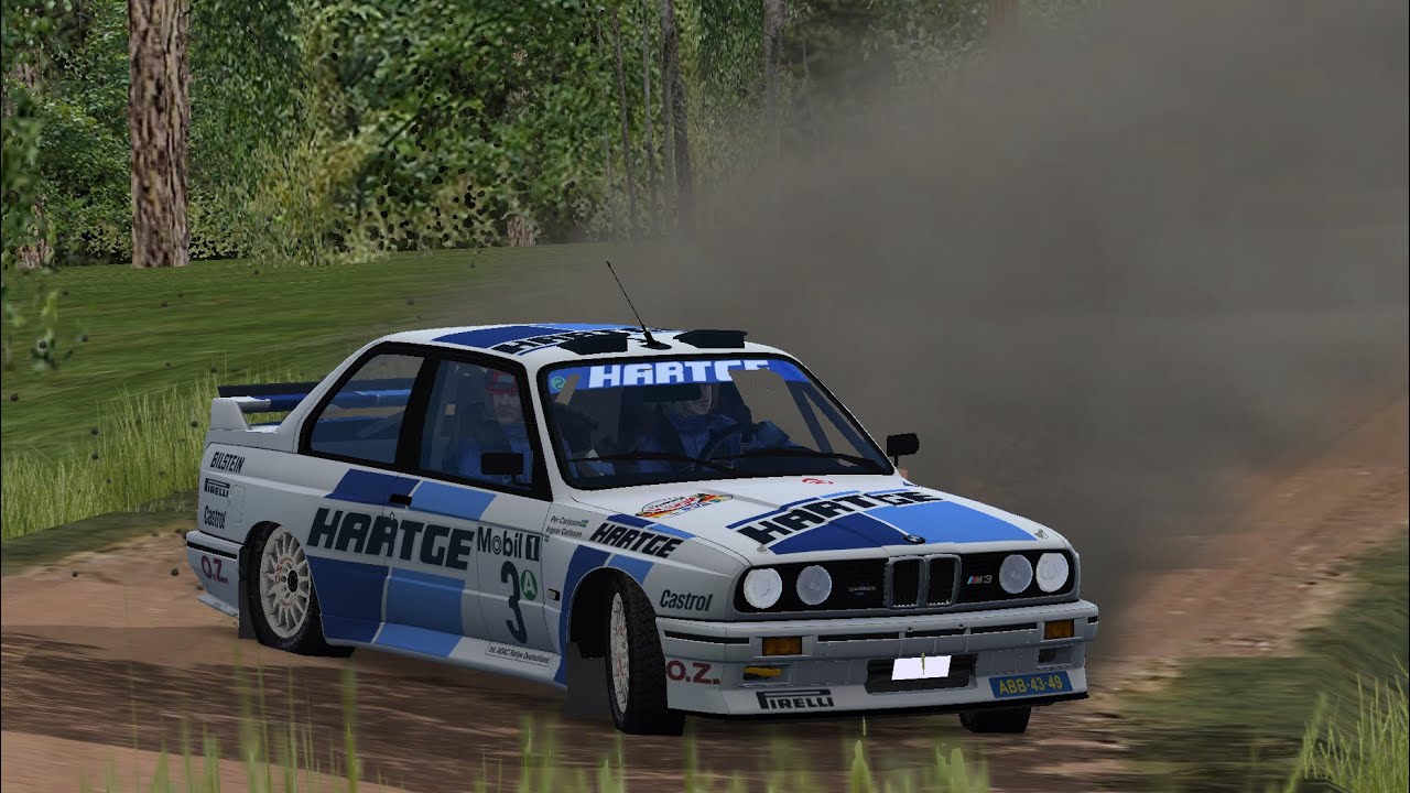 Sarvana II Finland | RSF RBR | BMW m3 e30 GrpA HARTGE | Head cam POV | Richard Burns Rally