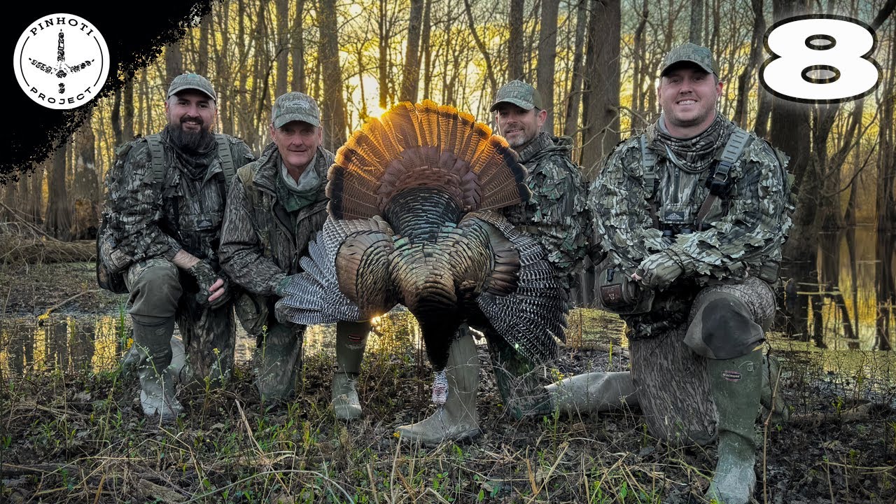 BEAUTIFUL MISSISSIPPI RIVER GOBBLER (and the struggles of EARLY SEASON) | JAKE YELPIN' | Pinhoti Ep8