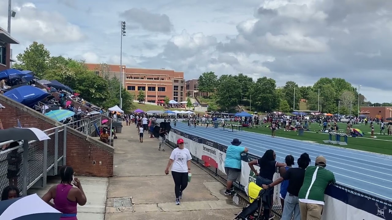 Georgia Games Championships 13-14 Girls 200m Heat 5 Marietta HS Marietta Georgia