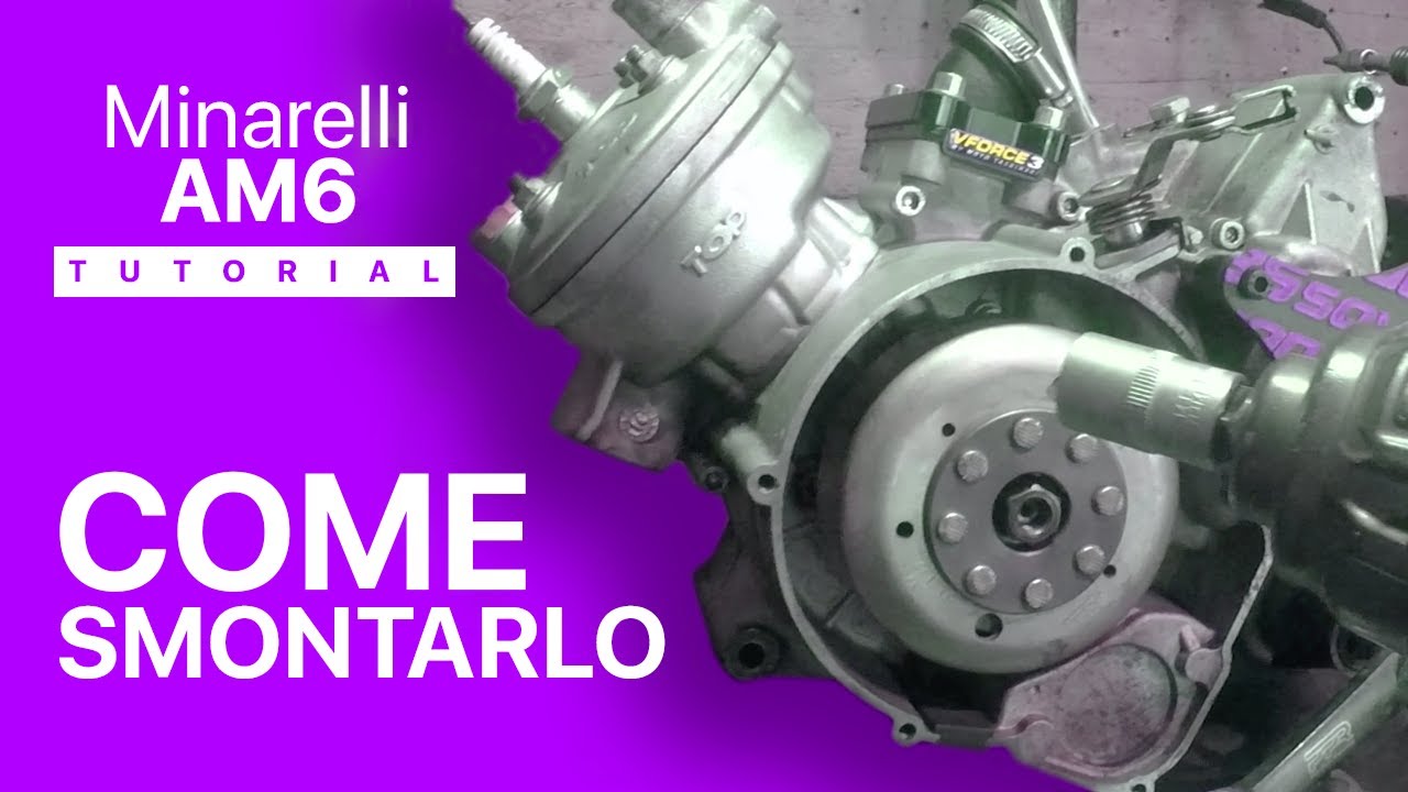 Come smontare un motore Minarelli AM6?
