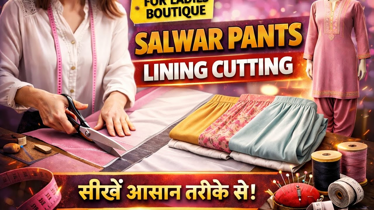 Astar Wali Salwar Pant Cutting  Beginners ke liye Easy Tarika#viral #anjaliclassicboutique #fashion 