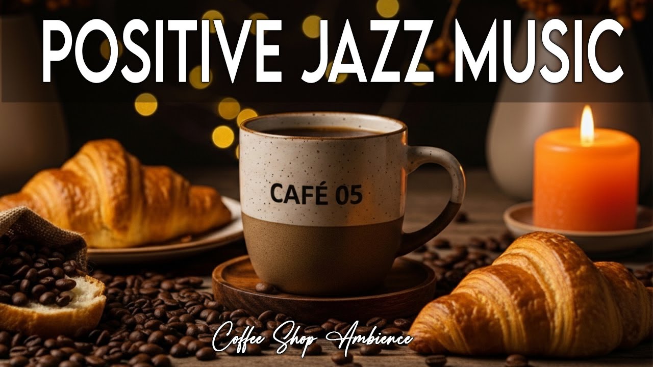 Positive Jazz Cafe ~ Exquisite Winter Morning Jazz & Bossa Nova Instrumental Music for Good Mood