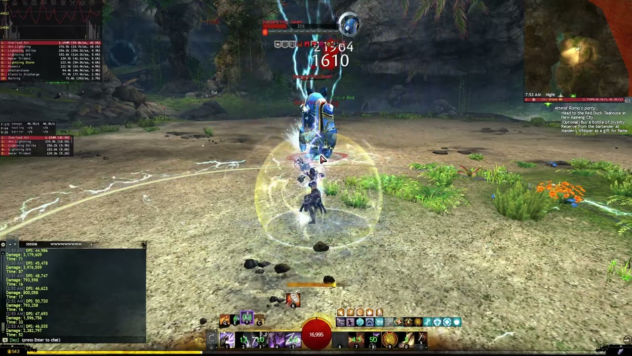 Power Tempest Scepter Water/Air Benchmark | 46366 [No orb precast]