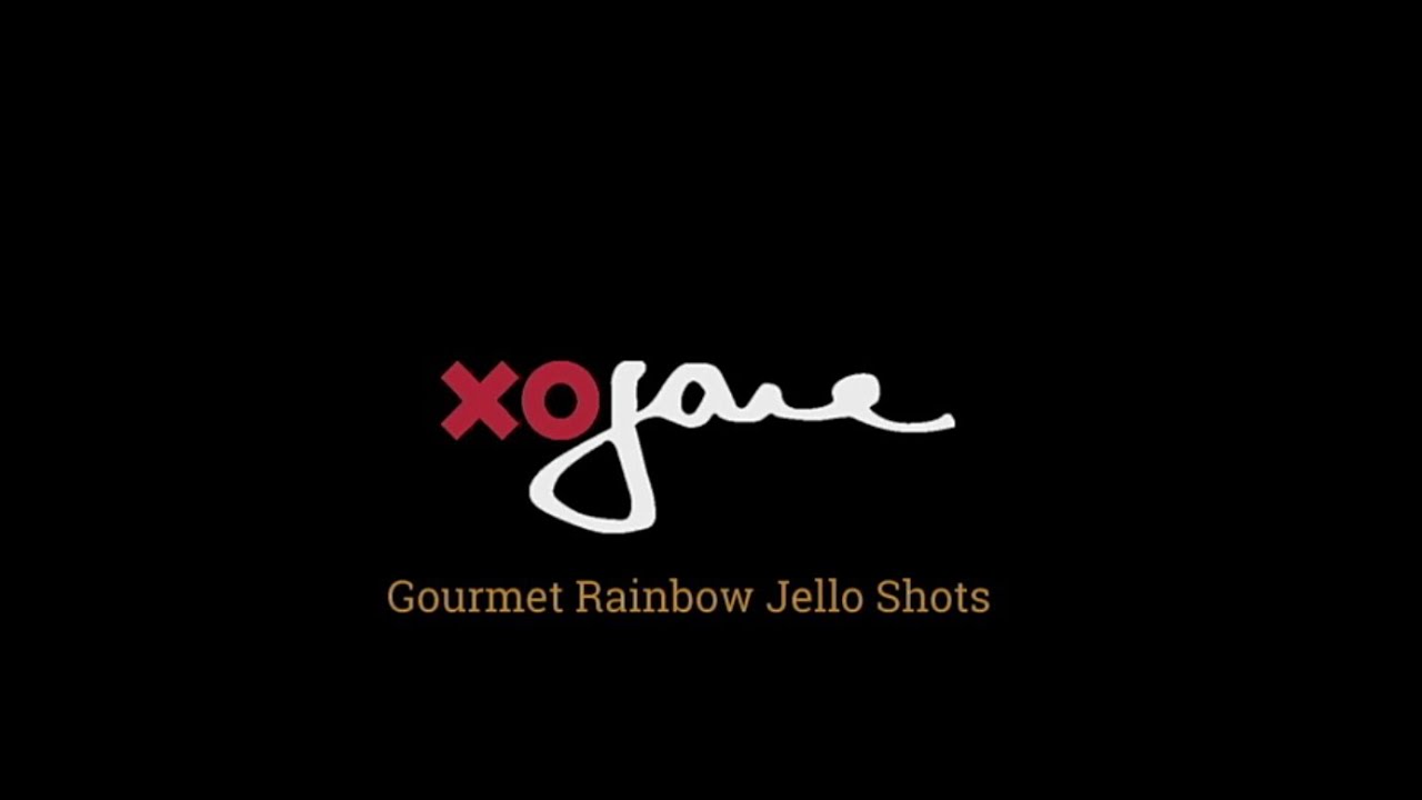 xoJane- xoFood How to make Gourmet Rainbow Jello Shots