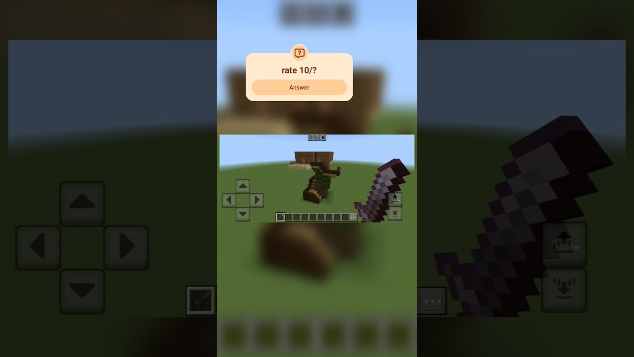 Tree house in Minecraft