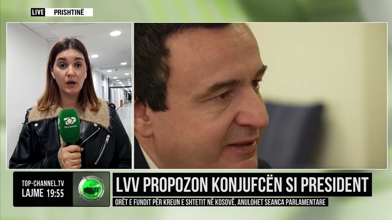 Top Channel/ Konjufca Prsident?! LVV propozon emrin e tij, anulohet seanca parlamentare