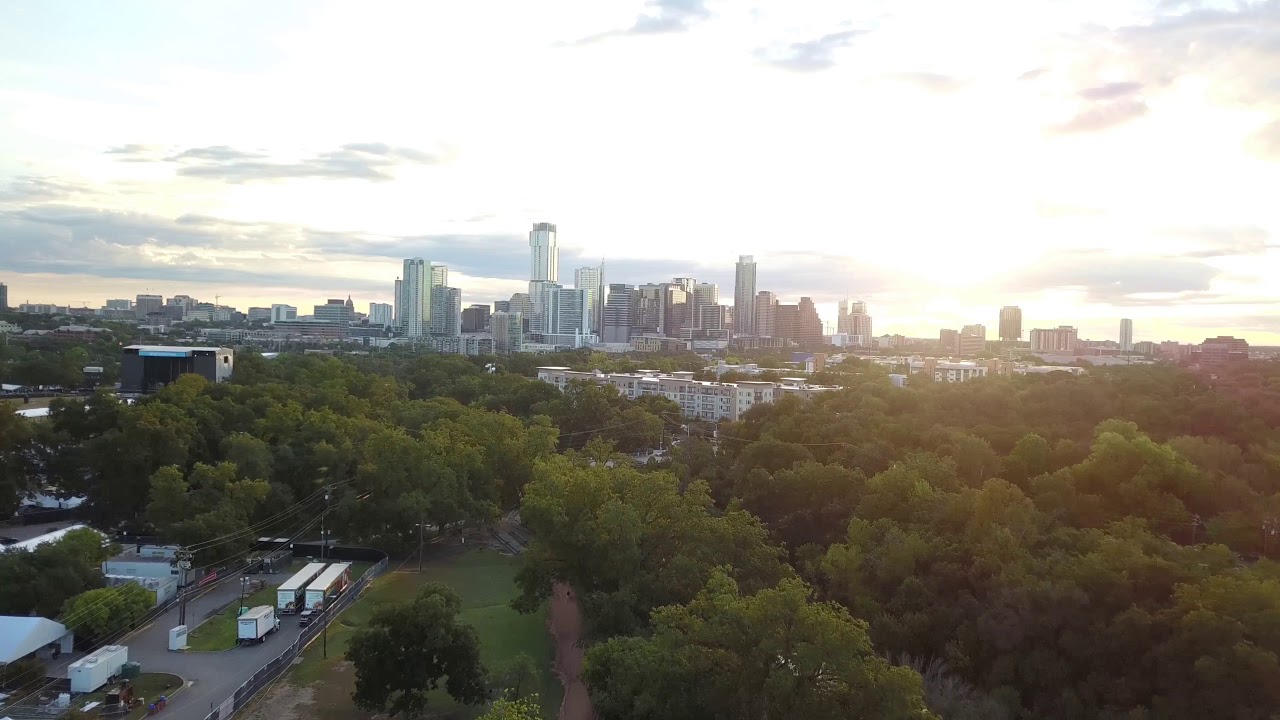 SkyDrone ATX Over Zilker Park