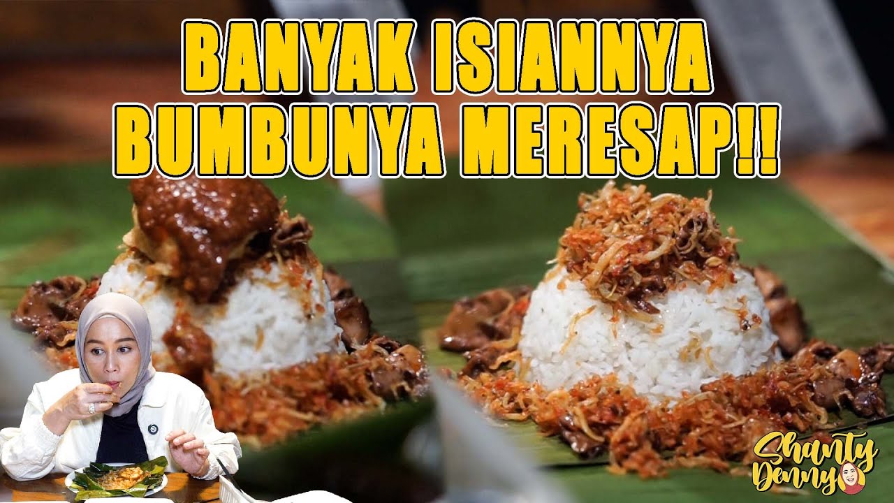 BANYAK ISIANNYA!! BUMBUNYA MERESAP!! NASI BAKARIN!!
