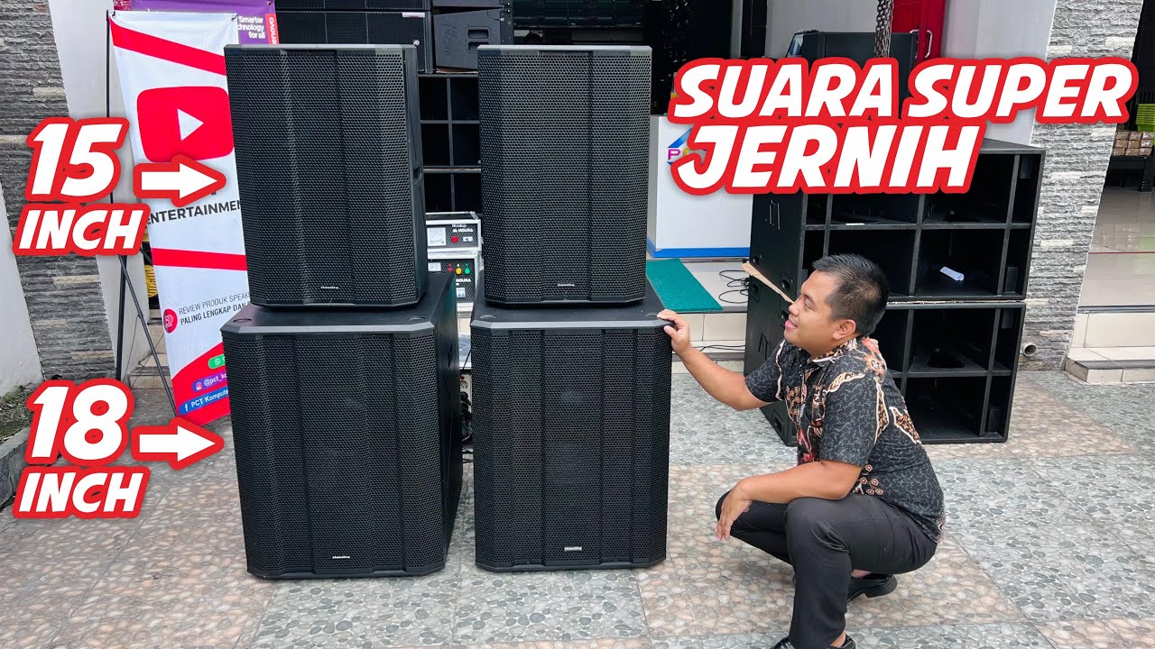 Datang Langsung diCoba Speaker Fidelity Thor Pro 18HE dan 15HE