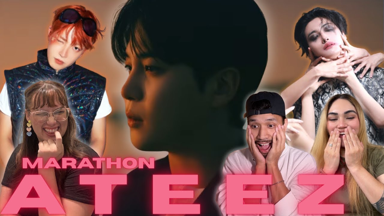 ATEEZ(에이티즈) Marathon Reaction | HONGJOON, JONGHO & SEONGWHA
