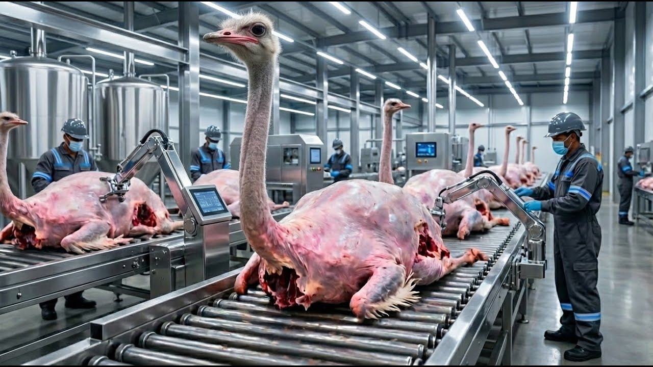 How It’s Made: Luxury Ostrich Leather (Start to Finish)