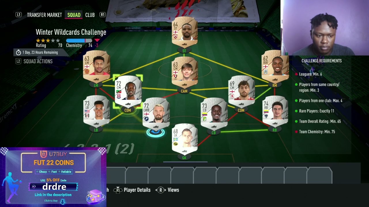 WINTER WILDCARD PARTY BAG SBC - #FUT22 #EASPORTSFIFA