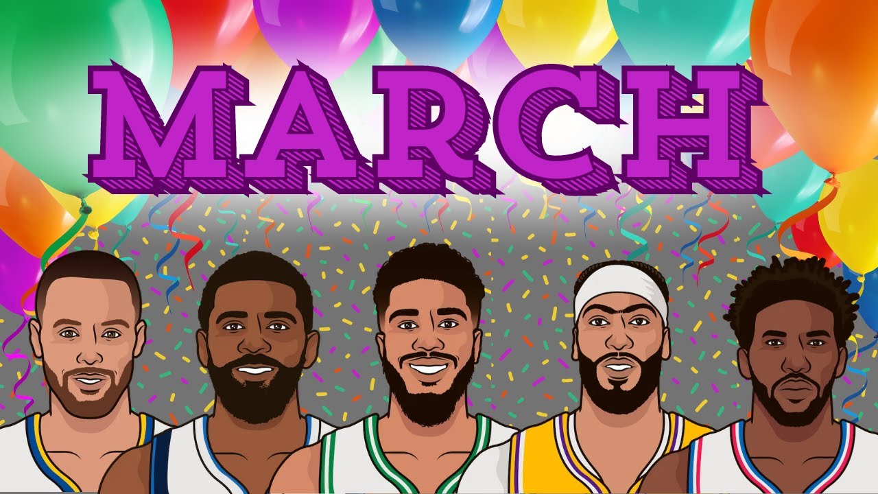 The Best NBA Starting 5 From Every Birth Month