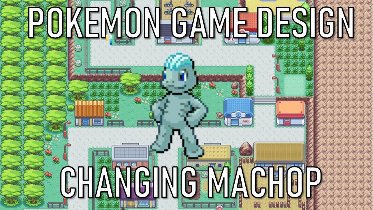 Giving MACHOP a Secondary Type: Open World Pokemon Game!