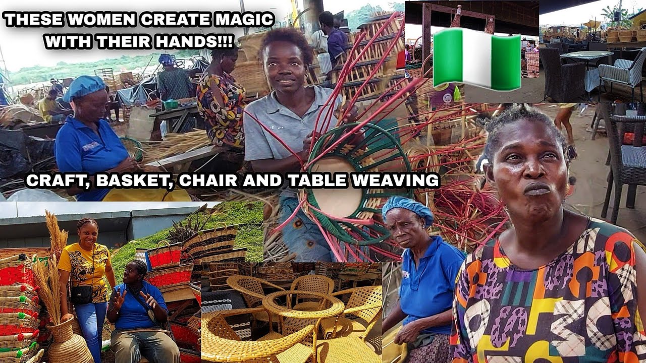 LIFE OF NIGERIAN ARTISAN WOMEN IN LAGOS NIGERIA | CRAFT IN NIGERIA, HOW MUCH THEY MAKE| Danica Kosy