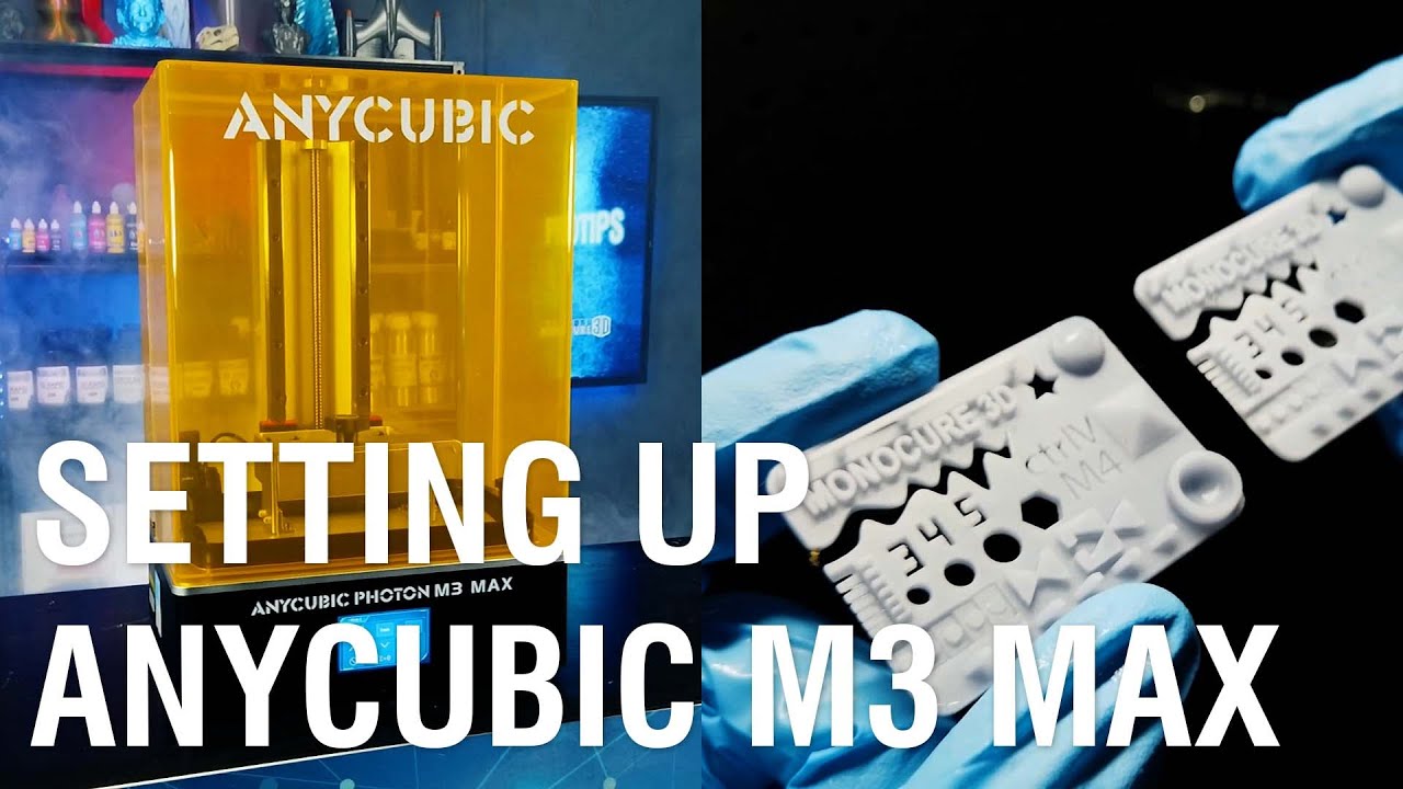 Как настроить и использовать 3D-принтер Anycubic Photon M3 Max 7K