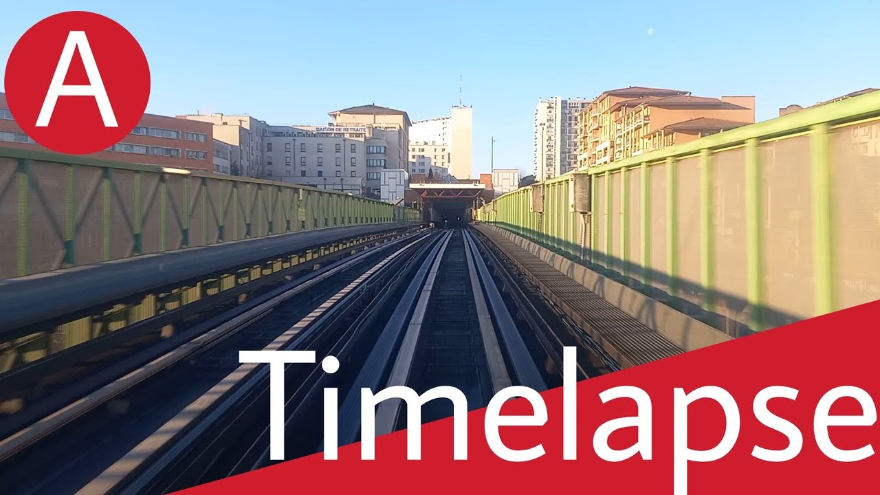 Balma gramont-Basso Cambo Metro Ligne A|Timelapse