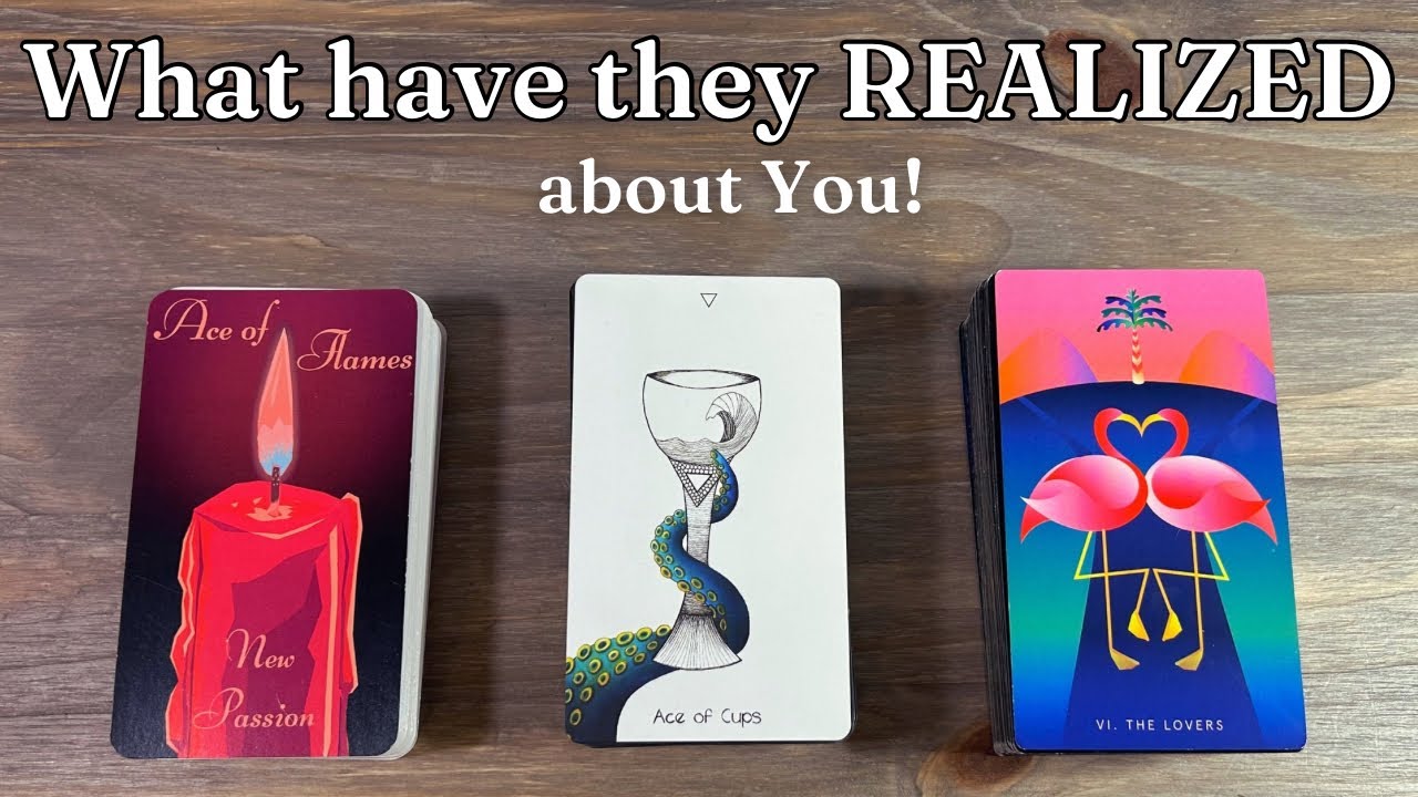 👀💡😲 What Have They REALIZED about You?!?  Detailed Love Pick A Card Timeless Tarot reading