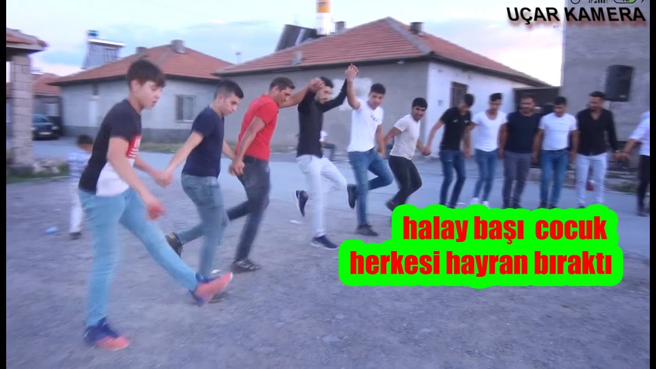 HALAY BAŞI KOPTU  HERKES HAYRAN KALDI  &Ccedil;ILGIN HALAY EKİBİ