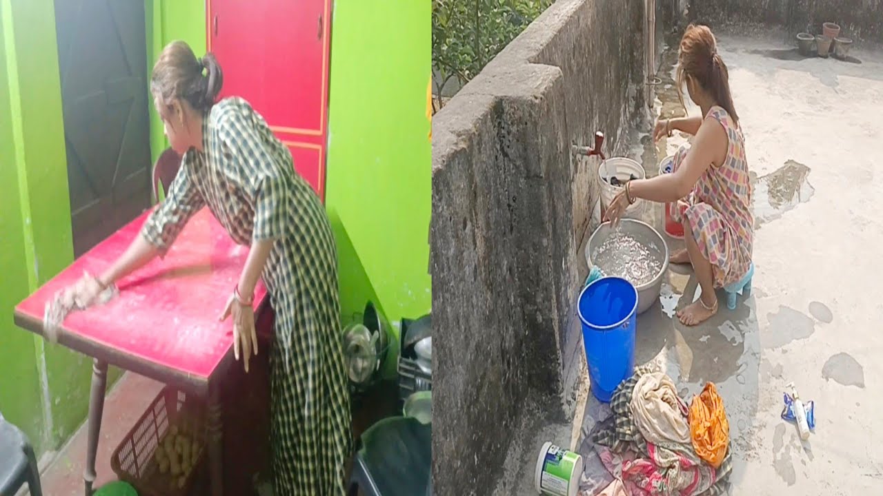 এই শীতের সকালে কাজ করতে খুব কষ্ট হয় তবুও আমি কোনো কাজের অলসতা করিনা/নিরামিষ রান্না করলাম/রাতে লুচি