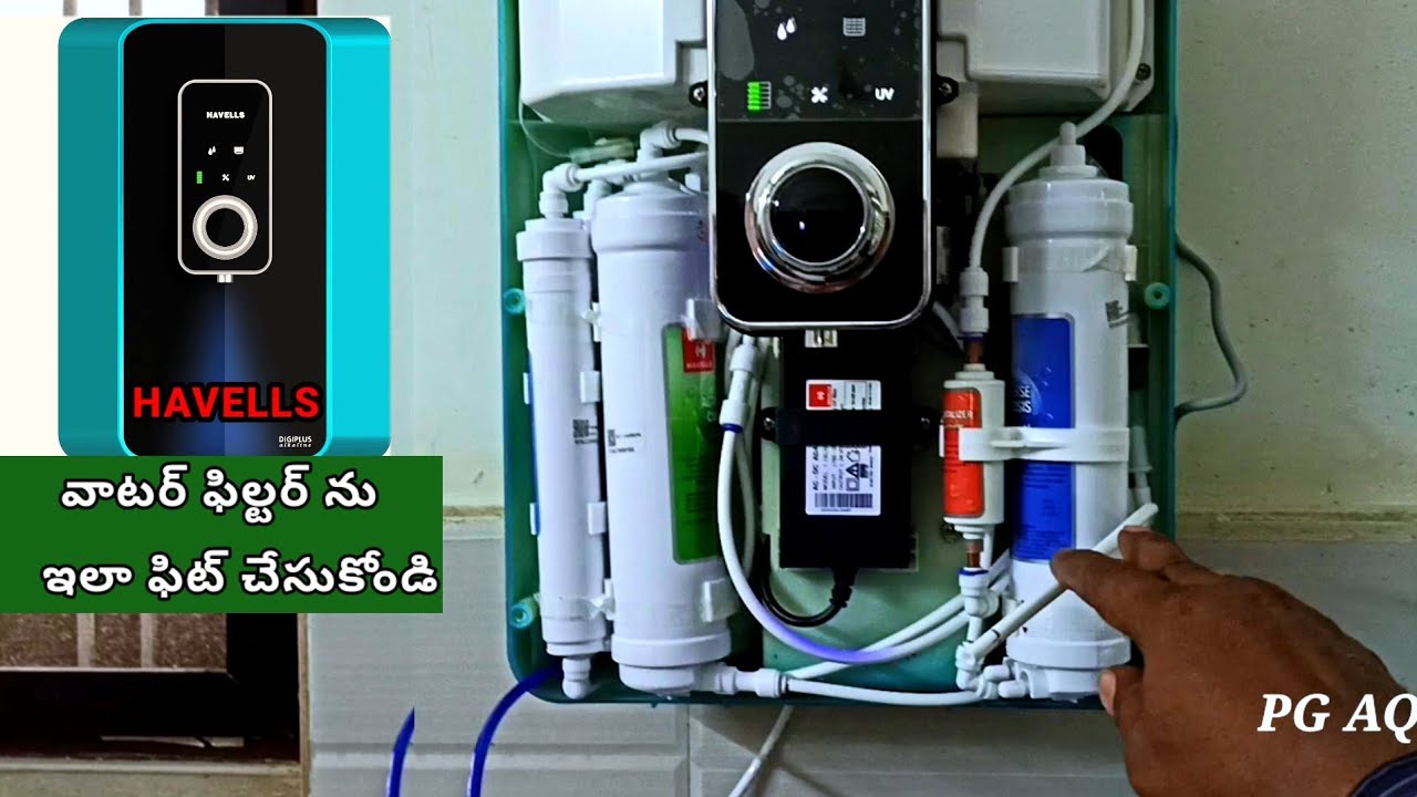 How to Installed Havells Digiplus Alkaline Ro water purifire