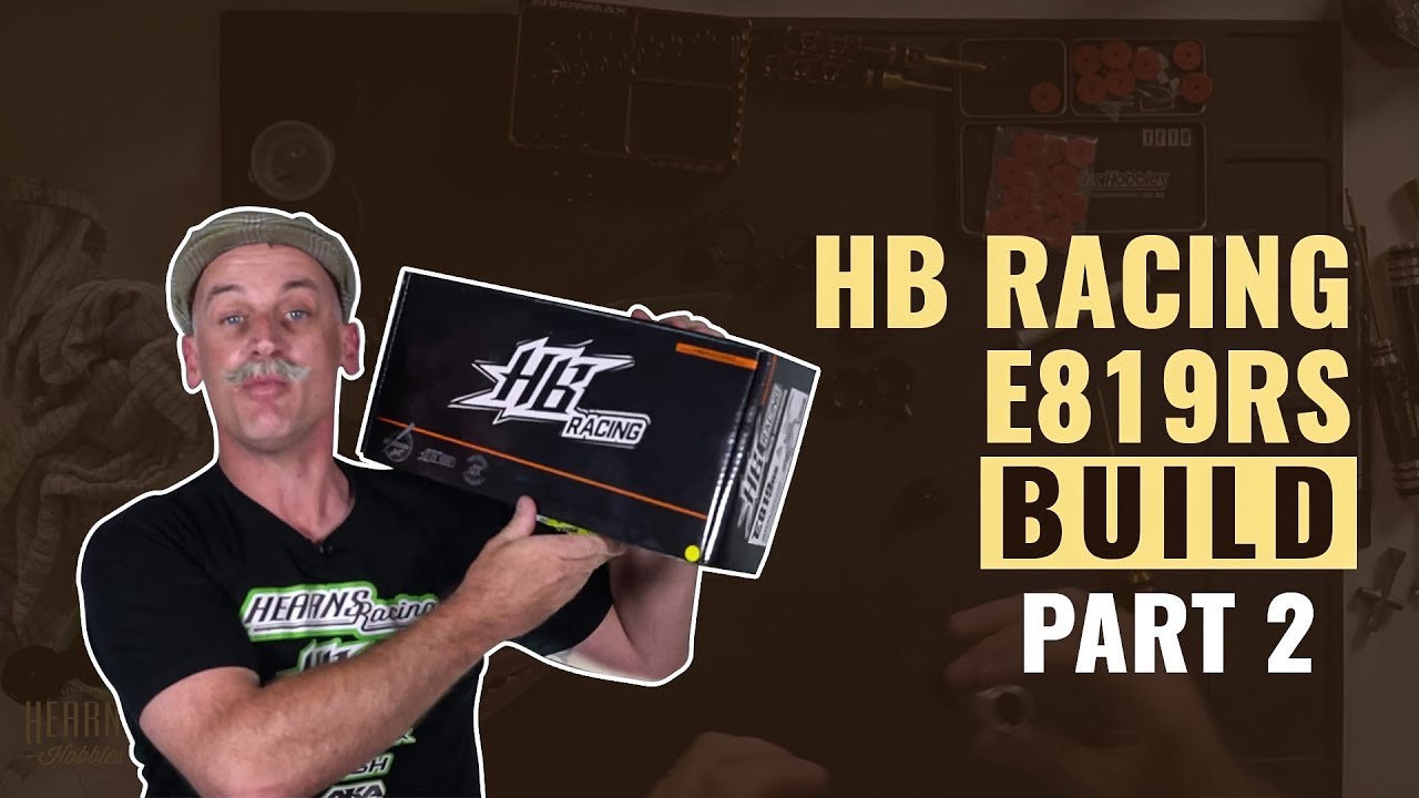 HB Racing | E819RS 1/8 Buggy Build Part 2 | #askHearns